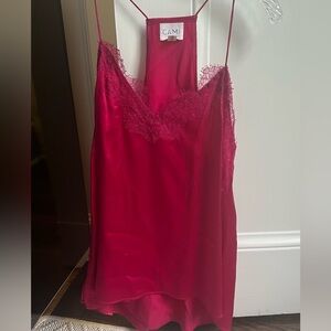 Silk camisole pink